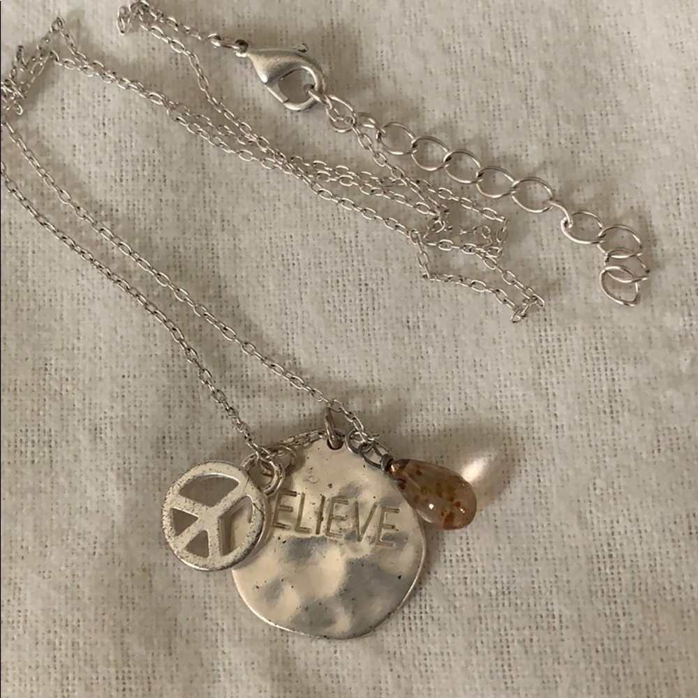 Silver necklace